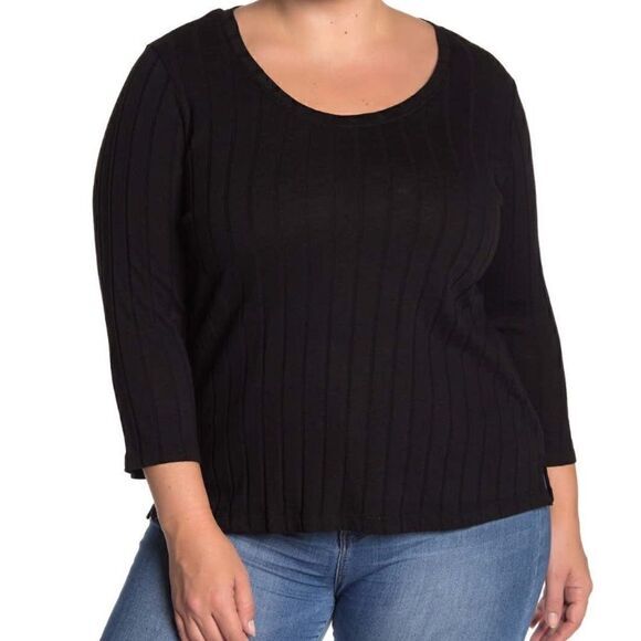 Sanctuary Ribbed Knit Top‎ - Picture 1 of 3
